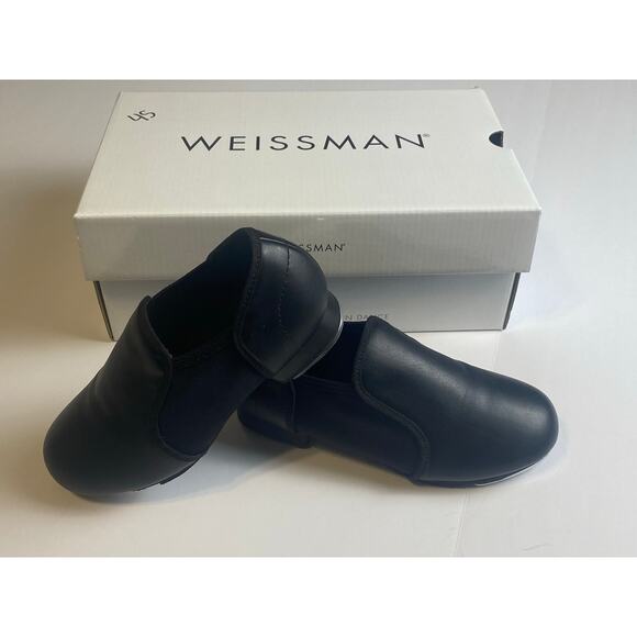 Weissman Other - Weissman Black Slip-on Tap Dance Shoe black Size 4AM Style W1500